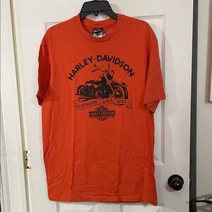 Harley-Davidson Bold Orange Tee. Size L